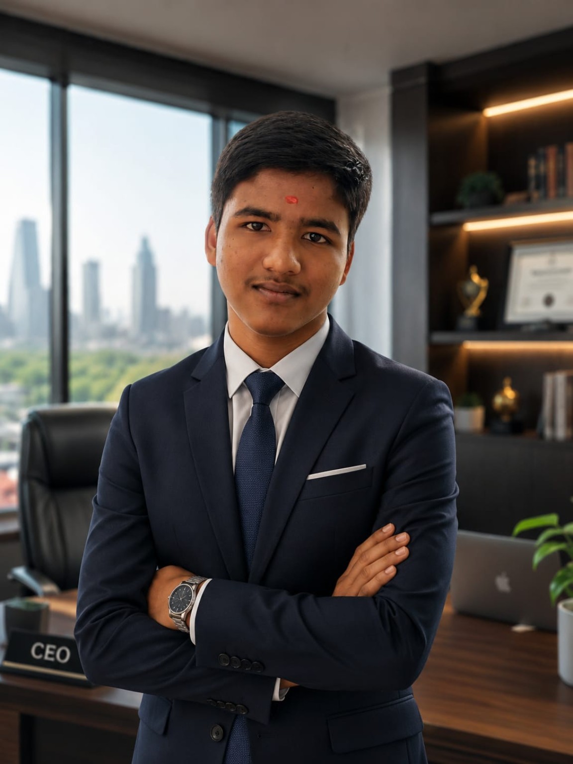 B. Sriram Marudhaiyappan in a professional setting